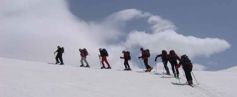 Alborz Ski tour